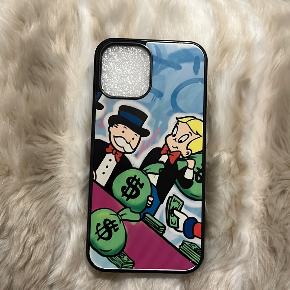 iPhone 12 Pro Max Richie rich monopoly sublimation case
